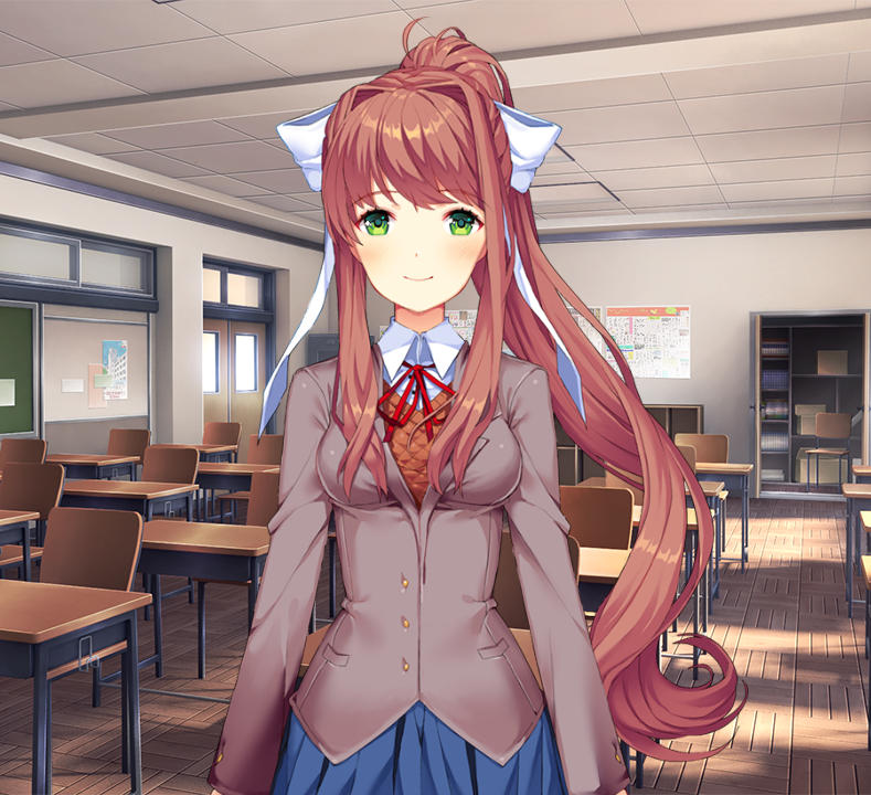 モニカ Doki Doki Literature Club Wiki