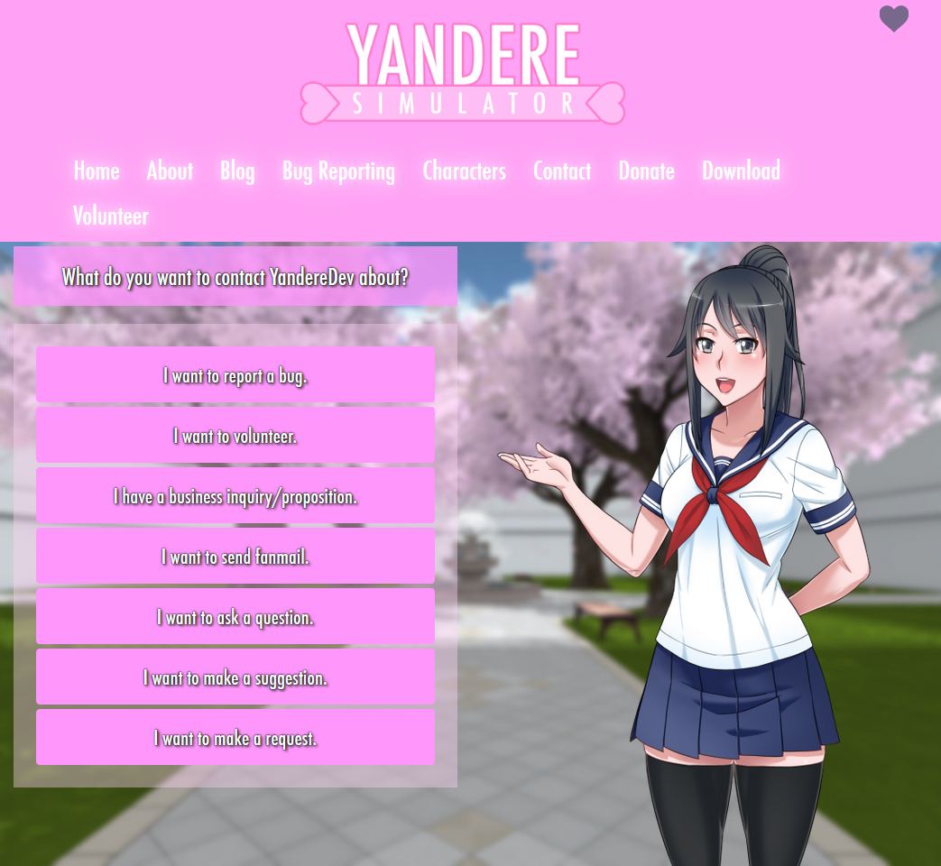 開発を応援する Lovesick Yandere Simulator ヤンデレシミュレーター日本語 Wiki