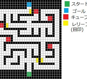 ローンウェイ迷路マッピング画像作成