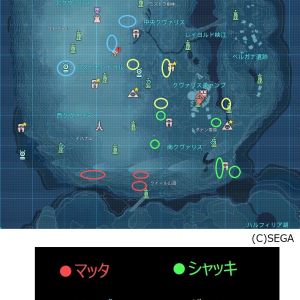 マップ クヴァリス 野菜