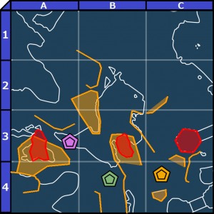 防衛リテムマップ（地形・座標入り）