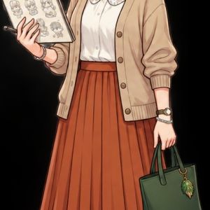 長らく姿が非公開だった『北野智子』を制作しました。
【性別】♀
【誕生日】12月28日
【年齢】27歳