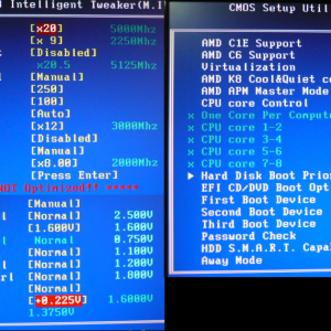 AMD FX8350@5GHz　設定