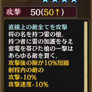 将星兜娘パック【[[上杉謙信]]】に付いてくる槍