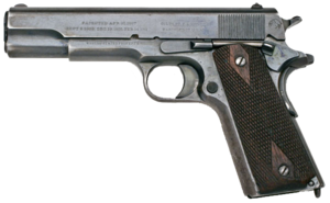 M1911（1912年頃のモデル）wikipediaから引用