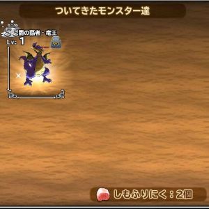 １０個追加でやっと闇竜来てくれました。木