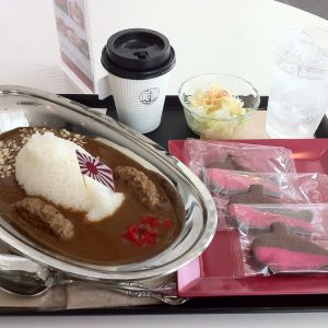 鉄のくじら館で1日何食か限定のカレーとクッキー