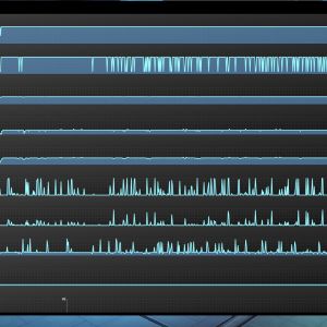 起動から5分ほどのGPUモニタ（ロビー）