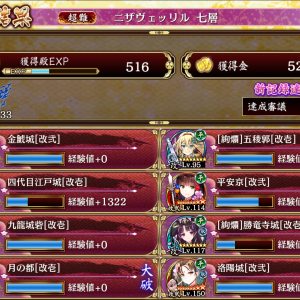 羽衣で19審議に辿り着いて以来どうしようもなかったラスト1審議、改弐に気付いてやっとできた。長いこと拳中心で粘ってて気付かなかったけど珍しく大砲が正義だった…(勿論うちの手持ちの都合だけど