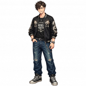 長らく姿が非公開だった『清田仁斗』を制作しました。
【性別】♂
【誕生日】6月18日
【年齢】21歳