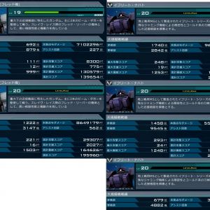 ナハトVSフレピク。左からフレ凸7078キル2.58 フレ凸10263キル1.27 ナハト凸5541キル1.63 ナハト凸3822キル6.55 ナハト凸472キル7.19