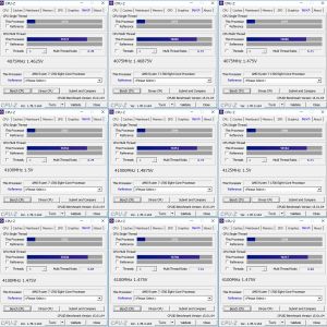 8C8Tしか試してないですが、Ryzenさんの設定が煮詰まらない。BIOS煮詰まって無い分条件が悪いだけだと思いたい。