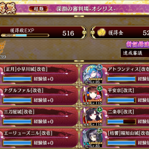 30行けたー！正月こばーかわ様様、そしてやはりふくちゃまがつよい