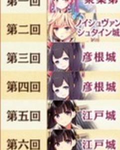 過去の一位のキャラ一覧