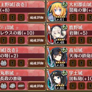 揺れぬ照準・絶壱の編成