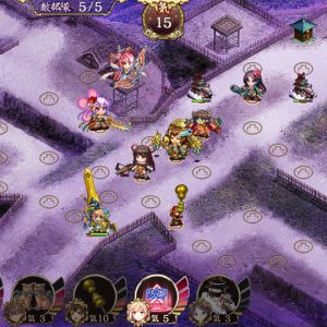 武神降臨！前田利家難Lv49～58 5ｗ毛虫・力士撃破直後