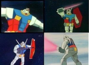 なお、ガンダムは作画崩壊するくらい難しい模様