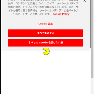 PC版なんだけど、クライアント起動時にこんなのでるようになったんだけど俺だけ？俺のCookieを知ってどうするの？●vide●sの視聴履歴でも分析したいの？