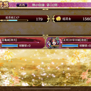 無の回廊が簡単すぎて拍子抜けなんですが……他の回廊と同レベルかつ入手機会が少ない無属性必須な高難度ステージとして期待してたので少し残念です