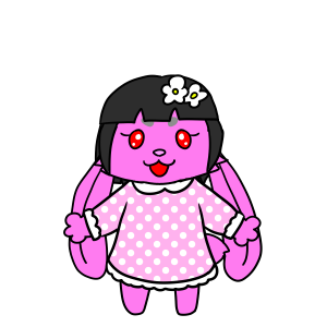 勇気へ、調布獣学園の新キャラを出した。名前はゆみこ。