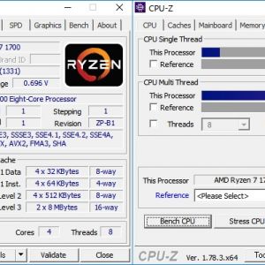 一応4.1GHzの動作は出来た。4C8T設定ですが・・・Chineで落ちました。シングル性能落ちてます。