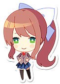 Monika sticker