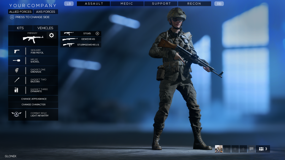 Reddit民によるBF4風中隊画面UIの案 これ採用されないかな