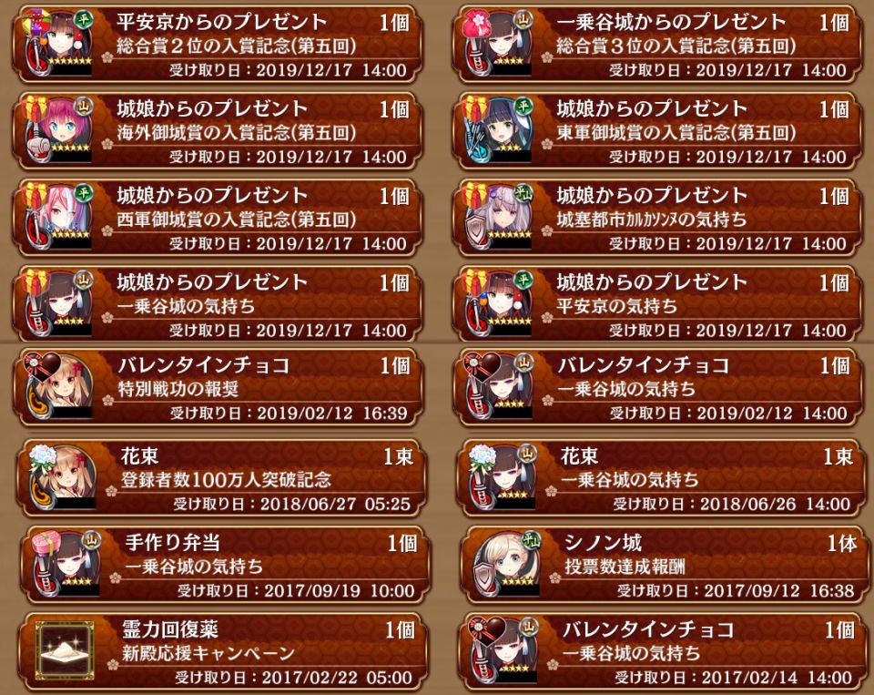 一乗谷城はでREなってから常に投票してたので報われて欲しいな。