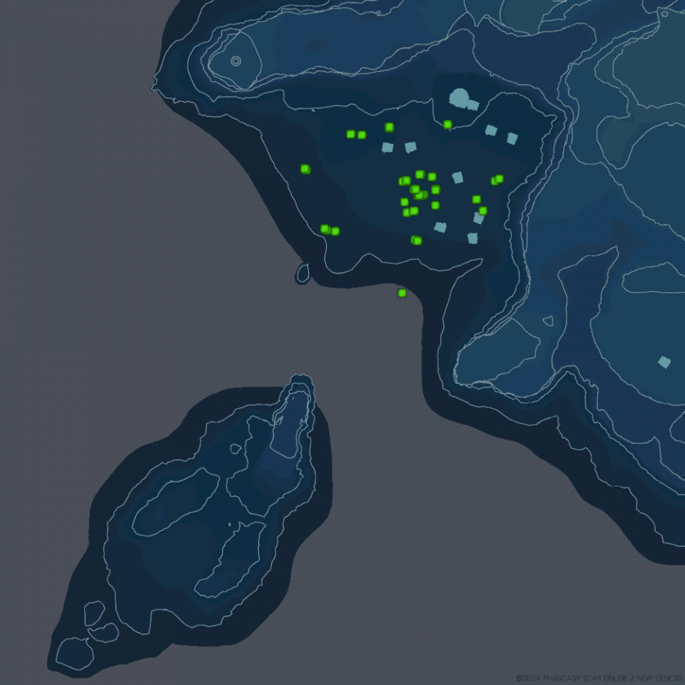 エアリオタウン(序章崩壊前)MAP