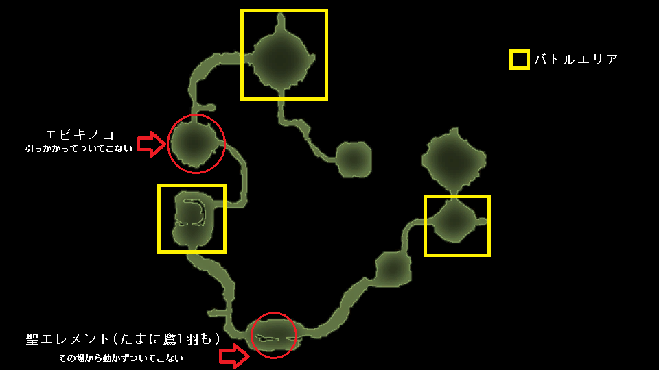 さすがに雑すぎたのでバトルエリアも記入