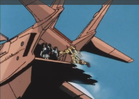 ジャブロから脱出する際、ガルダに飛び乗るシーンでオバヒったような描写がある。