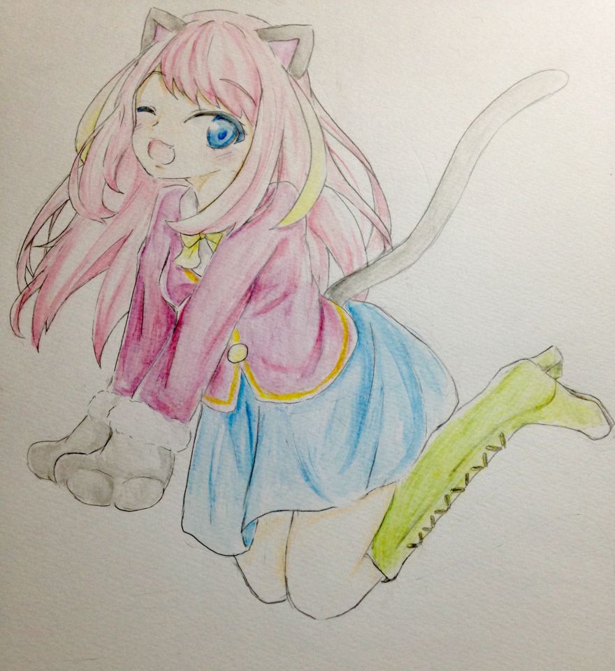 橋下にゃーちゃん