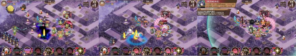兼続を1wave目で撃破記念。ぶっ飛んだ連中が増えてるけど夏烏もまだまだいけるな。射程1290で800越えののDotと2秒ごとに無耐性なら7500近くをばら撒いていく。鏡は不屈が無いときついし(自己計略切ればギリギリ大丈夫)麒麟には無力だけど
