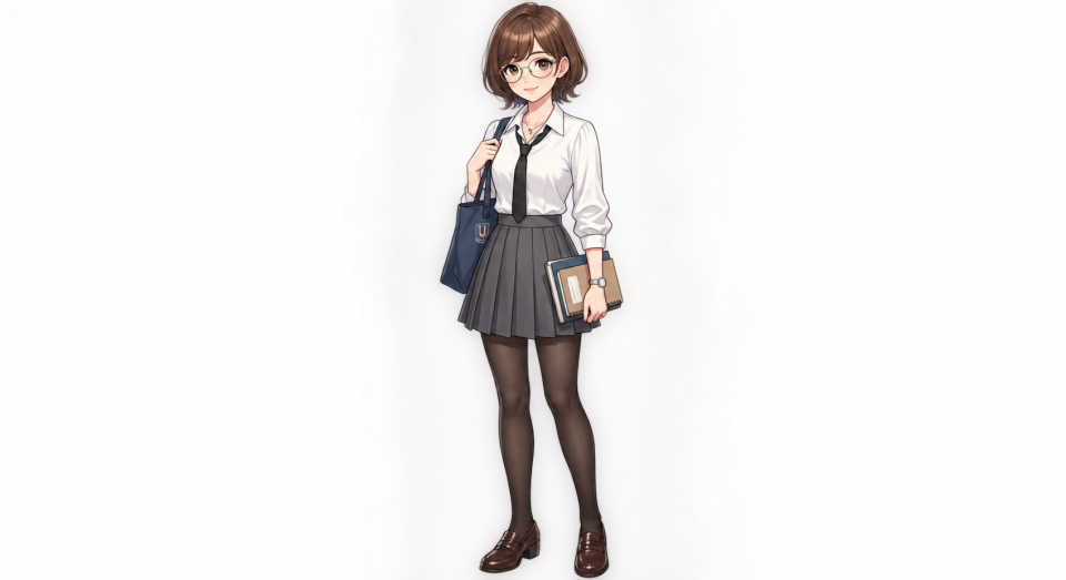 長らく姿が非公開だった『陣原美香』を制作しました。
【性別】♀
【誕生日】12月5日
【年齢】20歳