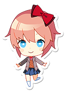 Sayori sticker