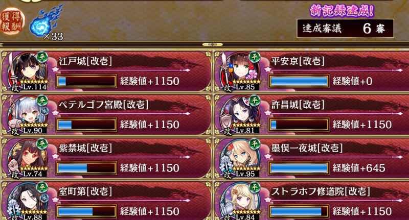 うおークリアできた！みんな感謝〜！ストラホフは18において、ペテ最大化の後に許昌抜いて紫禁と入れ替えて巨大化したら武神大丈夫でした。