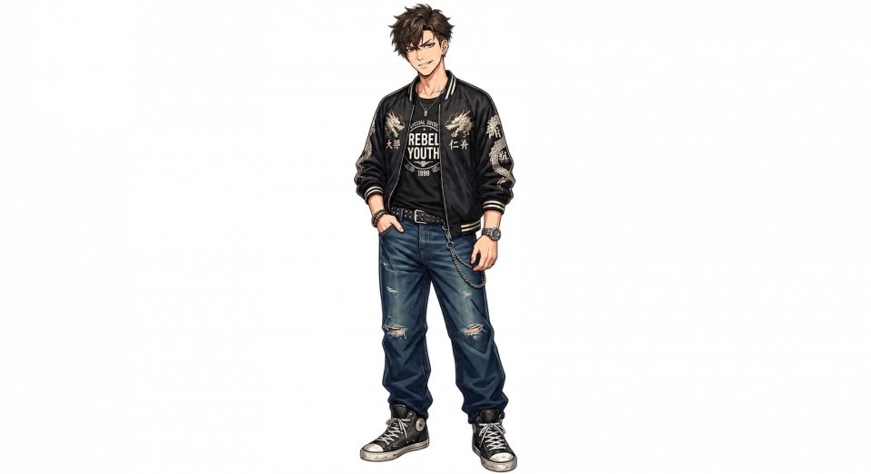 長らく姿が非公開だった『清田仁斗』を制作しました。
【性別】♂
【誕生日】6月18日
【年齢】21歳