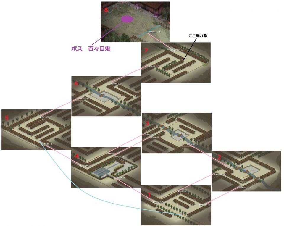 宝箱取得後なので表示されてないのと、隠し採掘ポイント表示されてるので参考にする人はご注意を。