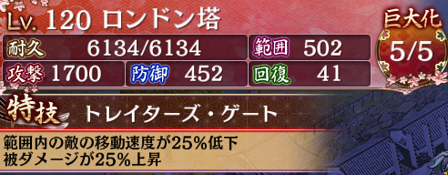 おまけ
最大化＋攻撃１２範囲９施設＋龍髭＋自己バフのみ