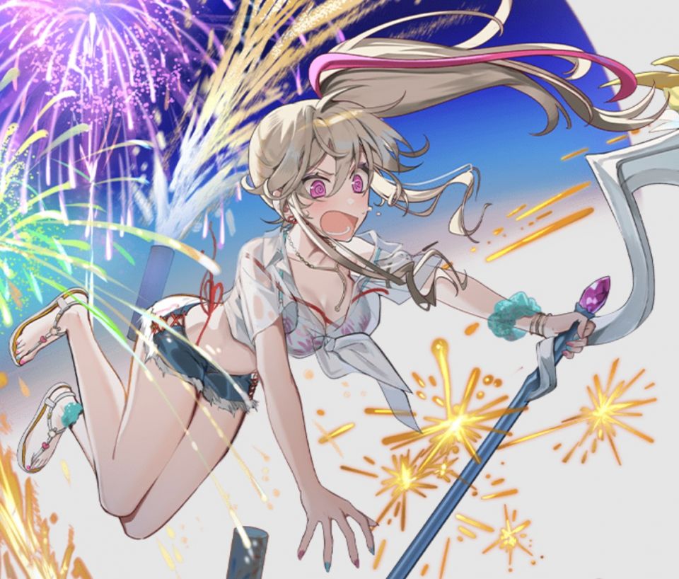 &color(White){［夏］};米子城のツインタワー……。※木主