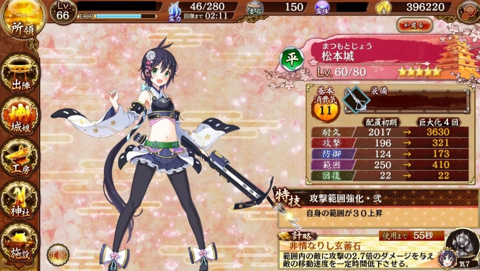 レベル60になりました