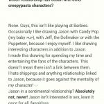 jasonの作者さんだと思われるコメント２