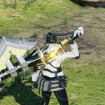 バグ技で申し訳ないけどガンスラで持つとこんな感じになる　ガンスラにできるだろってのも、、できるようになってません無理だね終わりお前の願望なだけですねって気持ちも、どっちもわかる