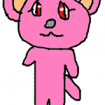 調布獣学園幼稚部の新キャラを制作しました!
その名はチビーです!