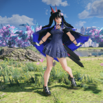 久々にシンプルにSF風魔法使いイメージで作ってみた(まともなイメージも作れる限界カメラマン)