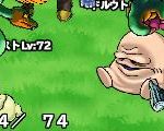 寝ているドルイドはかわいいっす &heart; 　上の木