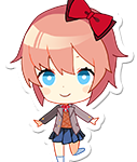 Sayori sticker