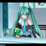 メロンソーダ買いました。
初音ミクと一緒に飲みます。