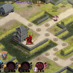 やっと裏タモが輝いた。左は高岡改弐で短縮しウィンザー改弐でバフった蜘蛛の巣４つで全部処理。本体が最後の騎馬に切られるのを一回だけ耐える自前武器で耐えた。