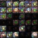 恒常落ちキャラは持ってないの多いけど個人的独断と偏見で言えば☆7はこんな感じ。☆6は付けてないけど浜松とかもまだまだ現役。集めておいた方がいい物というと毎週末任務のユカリ珠と毎月任務の地獄霊魂かね。陣貝欲しいなら2部で銀貨稼いで玉城城交換するものいいかな